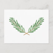 Crossed Rosemary Postkarte (Vorderseite)