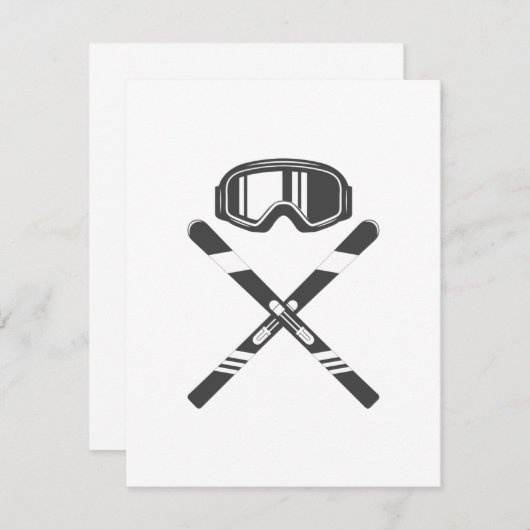 Crossed Ski (Vorne/Hinten)