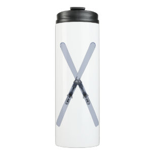 Crossed Ski Thermosbecher
