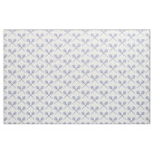Crossed Squash Racquets Blue Stoff (Fat Quarter (45,7 x 55,9 cm))
