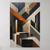 Crossed Structures Poster (Vorne)