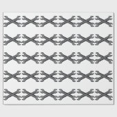 Crossed Wrenches Geschenkpapier (Flach)