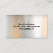 Crossed Wrenches | Mechanik Visitenkarte (Rückseite)