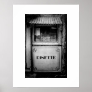 Crosser Diner Lisbon Ohio Poster Druck