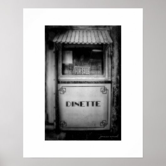 Crosser Diner Lisbon Ohio Poster Druck (Vorne)