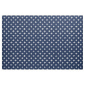 Crosses Pattern - Indigo Stoff (Yard (91,4 cm))