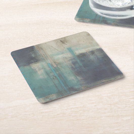 Crossfade I Rechteckiger Pappuntersetzer (angewinkelt)