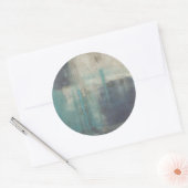 Crossfade I Runder Aufkleber (Umschlag)