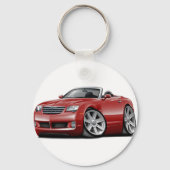 Crossfire Maroon Convertible Schlüsselanhänger (Vorderseite)