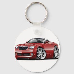 Crossfire Maroon Convertible Schlüsselanhänger