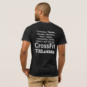CrossFit 732 1. T-Shirt (Schwarz voll)