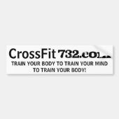 CrossFit 732 Autoaufkleber (Vorne)