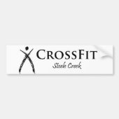 CrossFit Logoschwarzes Autoaufkleber (Vorne)
