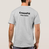 CrossFit Stadt-Grenze-Logo T-Shirt (Rückseite)