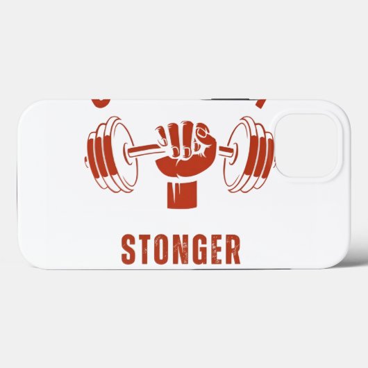 CrossFit Stronger--Power & Strength Mindset Case-Mate iPhone Hülle (Rückseite (Horizontal))