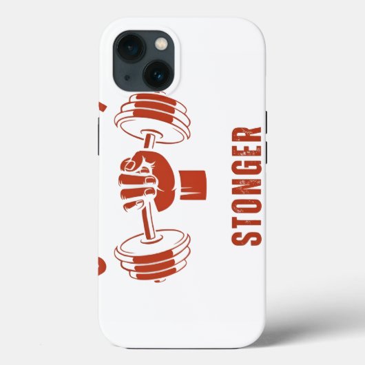 CrossFit Stronger--Power & Strength Mindset Case-Mate iPhone Hülle (Rückseite)