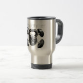 CrossFitter Kaffee-Reise-Tasse Reisebecher (VorderseiteRechts)