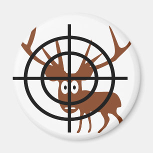 Crosshair Deer Magnet