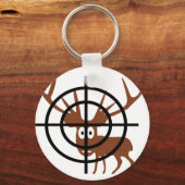 Crosshair Deer Schlüsselanhänger (Vorderseite)
