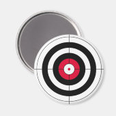 Crosshairs BullsEYTarget Magnet (Vorderseite/Rückseite)