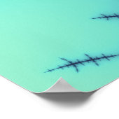 Crosshairs - Fraktal Poster (Ecke)