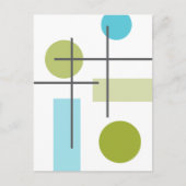 Crosshatch 1 postkarte (Vorderseite)