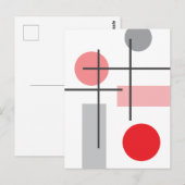 Crosshatch 1 postkarte (Vorne/Hinten)