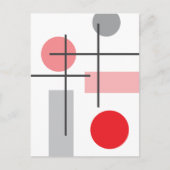 Crosshatch 1 postkarte (Vorderseite)