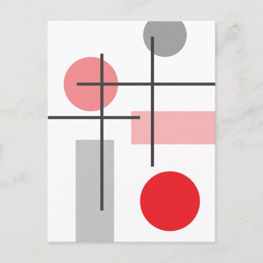 Crosshatch 1 postkarte (Vorderseite)