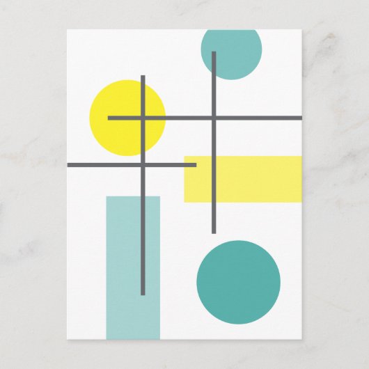 Crosshatch 1 postkarte (Vorderseite)