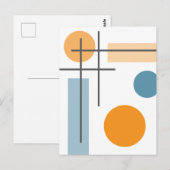 Crosshatch 2 postkarte (Vorne/Hinten)