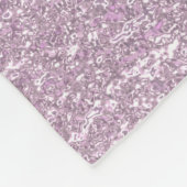 Crosshatch Charm: Abstraktes geometrisches Array Fleecedecke (Ecke)