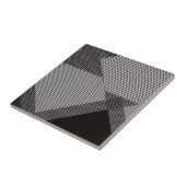 Crosshatch Op Art Fliese (Seite)