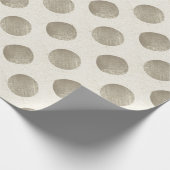 Crosshatch Polka Dot Specialty Geschenkwrap Geschenkpapier (Ecke)
