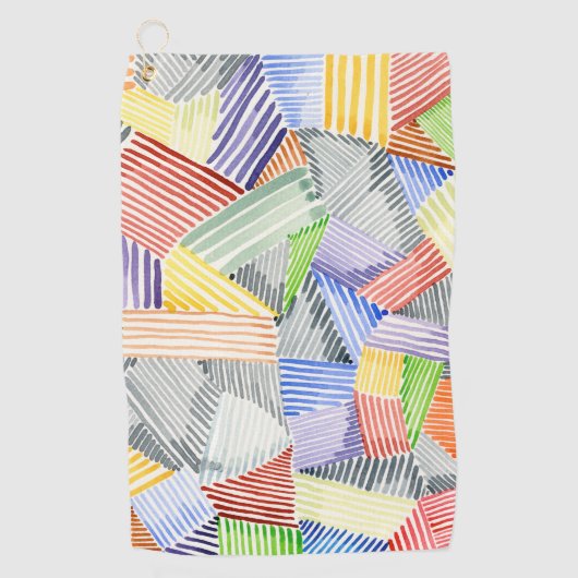 Crosshatch Quilt I Golfhandtuch (Vorderseite)