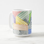 Crosshatch Quilt I Kaffeetasse (Vorderseite Links)