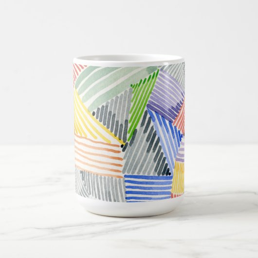 Crosshatch Quilt I Kaffeetasse (Mittel)