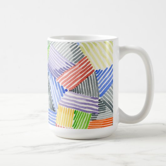 Crosshatch Quilt I Kaffeetasse (Rechts)