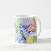 Crosshatch Quilt I Kaffeetasse (VorderseiteRechts)