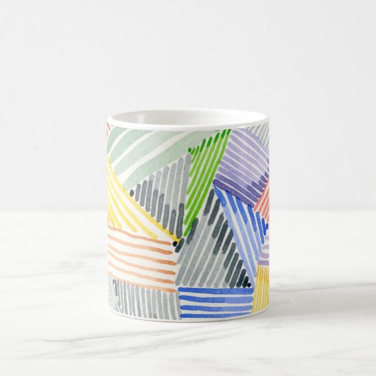 Crosshatch Quilt I Kaffeetasse (Mittel)