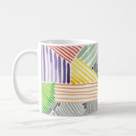 Crosshatch Quilt I Kaffeetasse (Links)