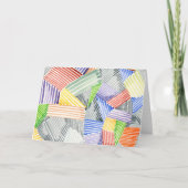 Crosshatch Quilt I Karte (Vorderseite)