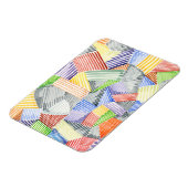 Crosshatch Quilt I Magnet (Linke Seite)