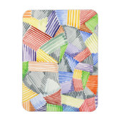 Crosshatch Quilt I Magnet (Vertikal)