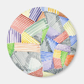 Crosshatch Quilt I Magnet (Vorne)