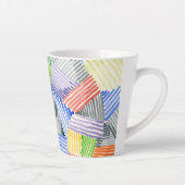 Crosshatch Quilt I Milchtasse (Rechts)