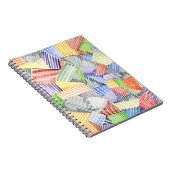 Crosshatch Quilt I Notizblock (Rechte Seite)