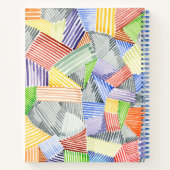 Crosshatch Quilt I Notizblock (Rückseite)