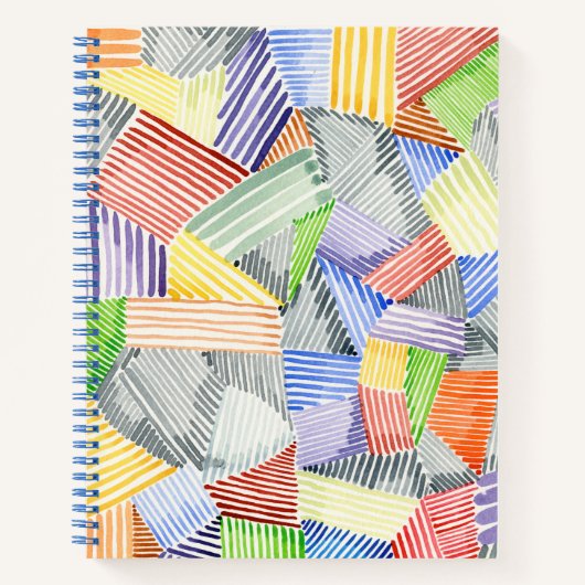 Crosshatch Quilt I Notizblock (Vorderseite)