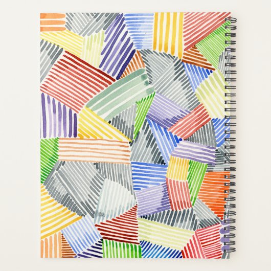 Crosshatch Quilt I Planer (Rückseite)